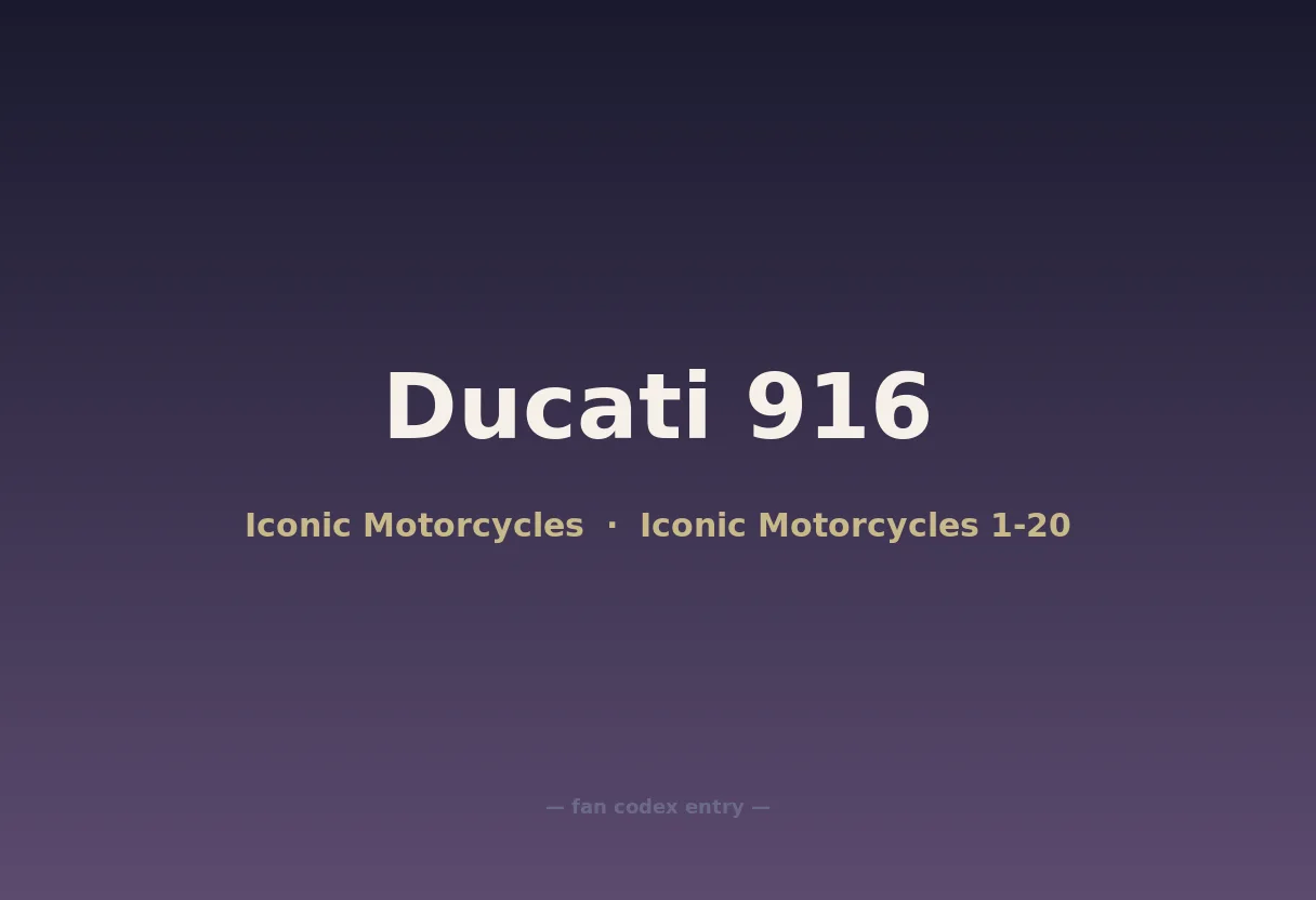 Ducati 916