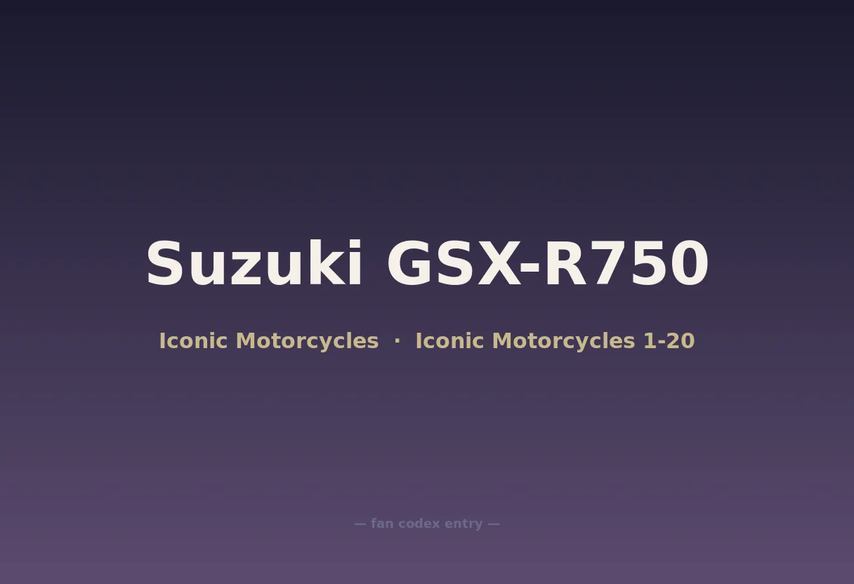 Suzuki GSX-R750